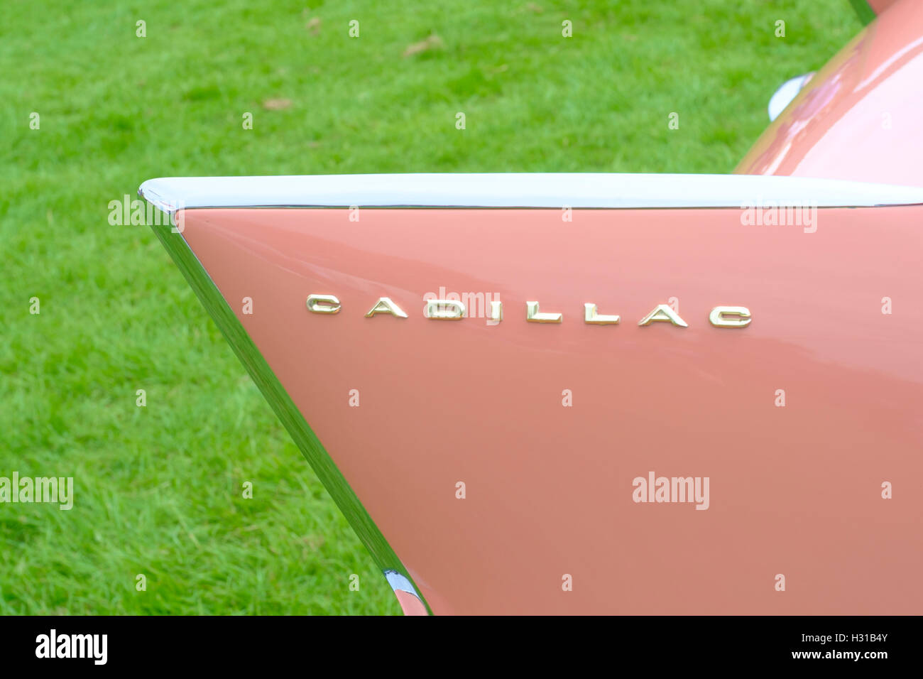 Pink Cadillac Stockfoto