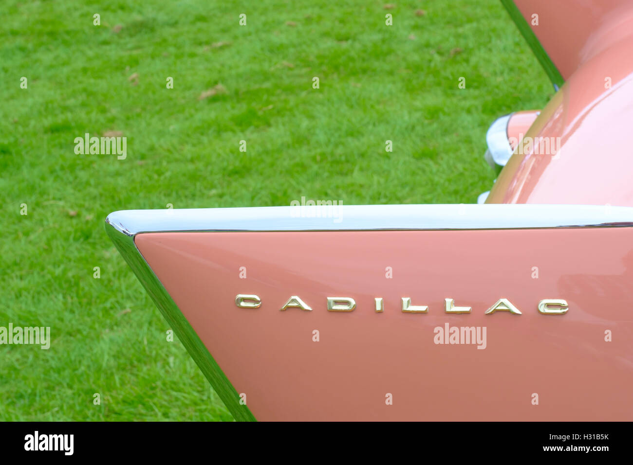 Pink Cadillac Stockfoto