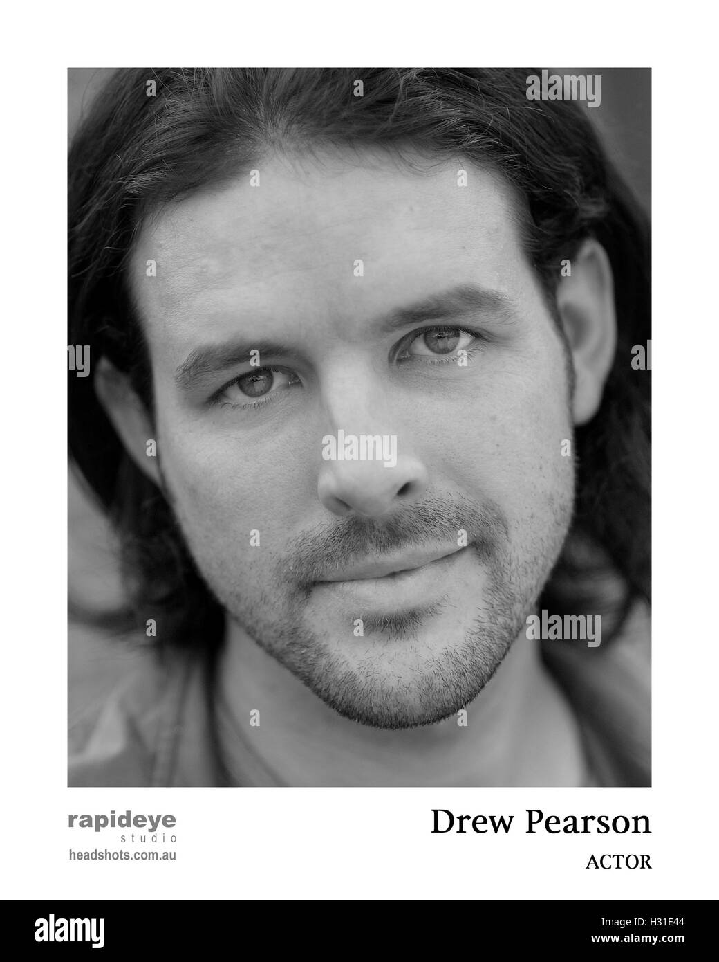 Drew Pearson Schauspieler Stockfoto