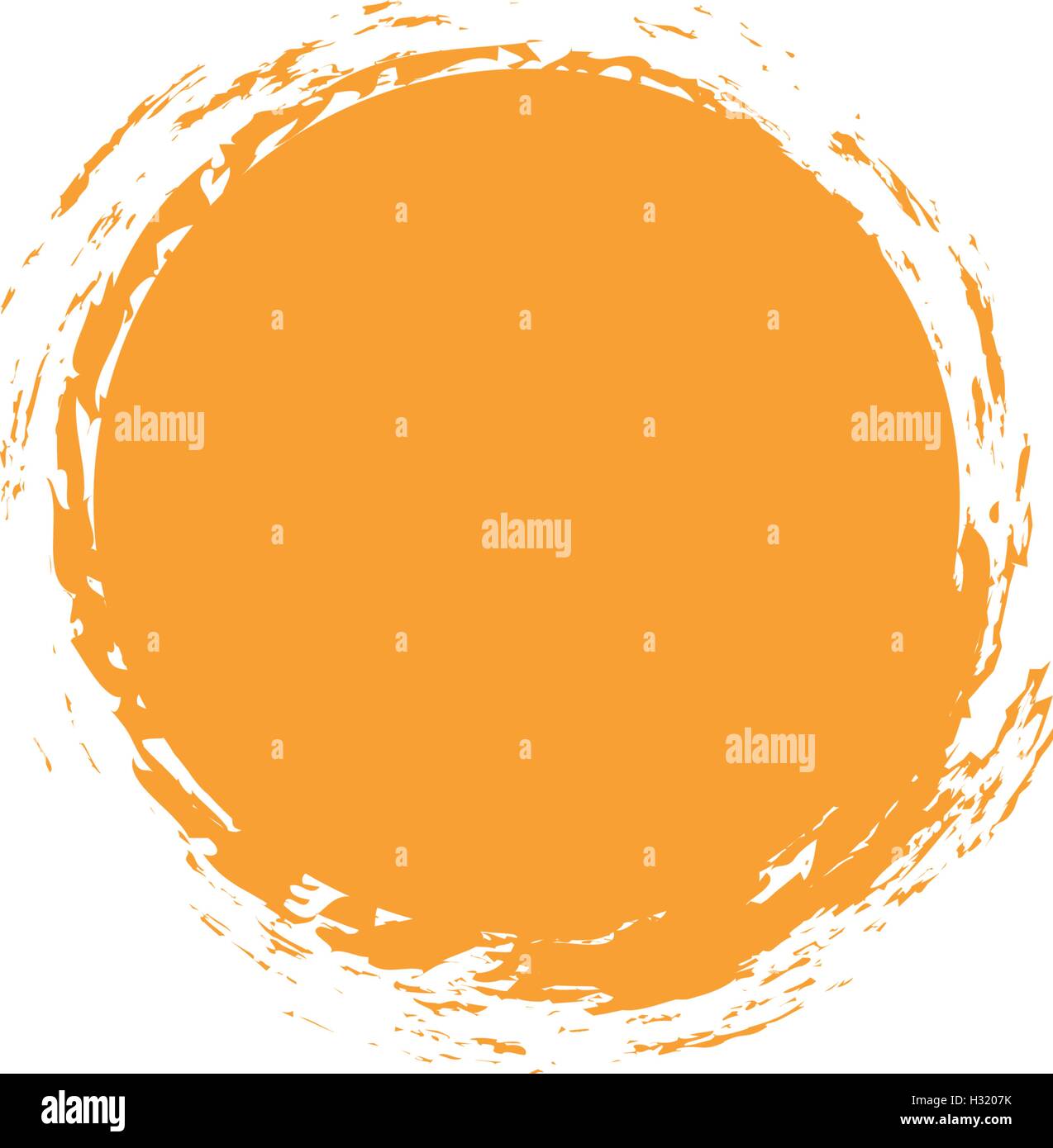 Vektor Isolierte Sonne Logo Design Vorlage Abstrakte Punkte Symbol Ungewohnliche Rundform Stock Vektorgrafik Alamy