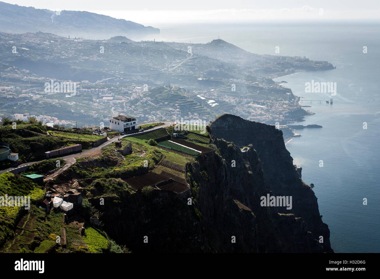 Funchal Blick - Madeira Stockfoto