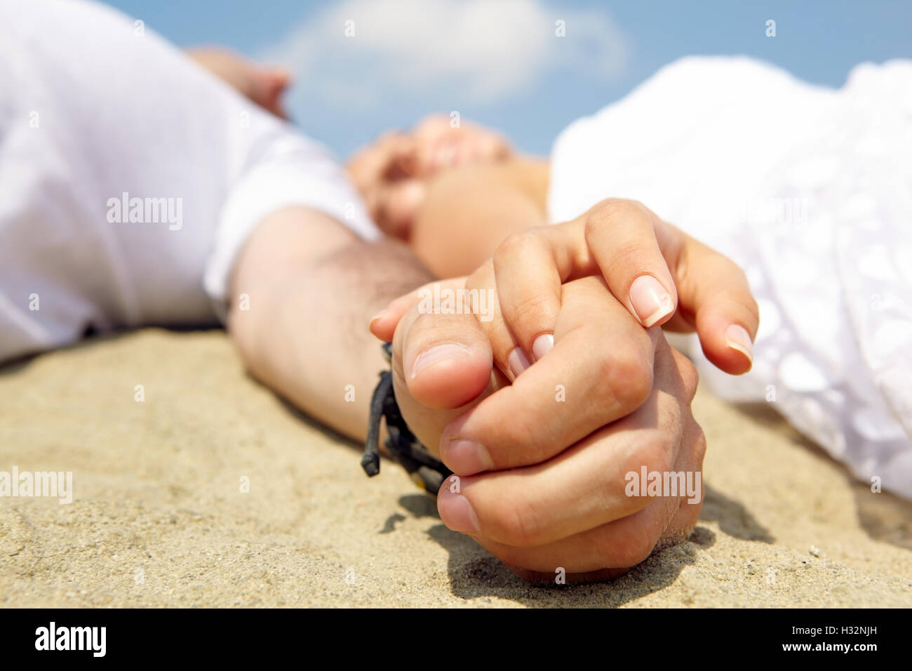 Für immer zusammen Stockfoto