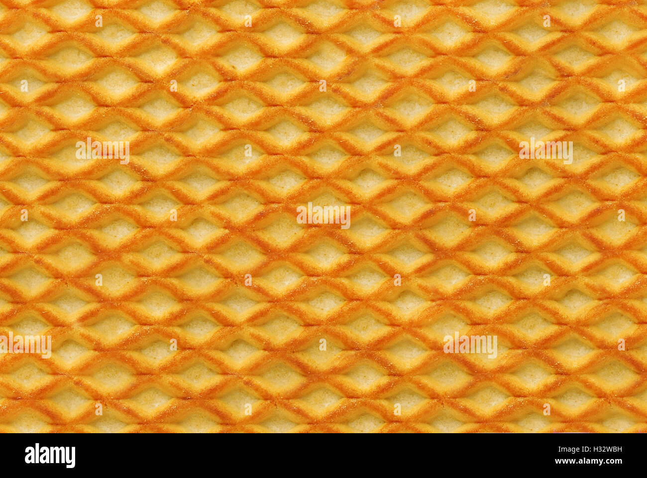 Biskuit Waffel Textur Stockfoto