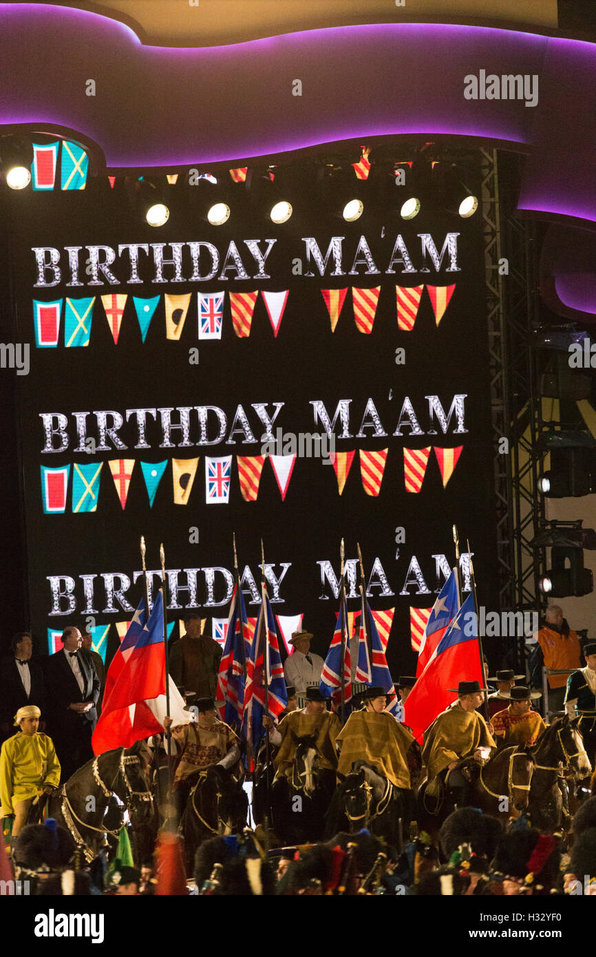 Geburtstag Königin Elisabeth Windsor England Royal UK Stockfoto