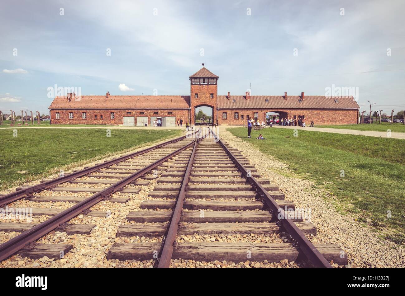 Auschwitz main camp Fotos und Bildmaterial in hoher Auflösung Alamy