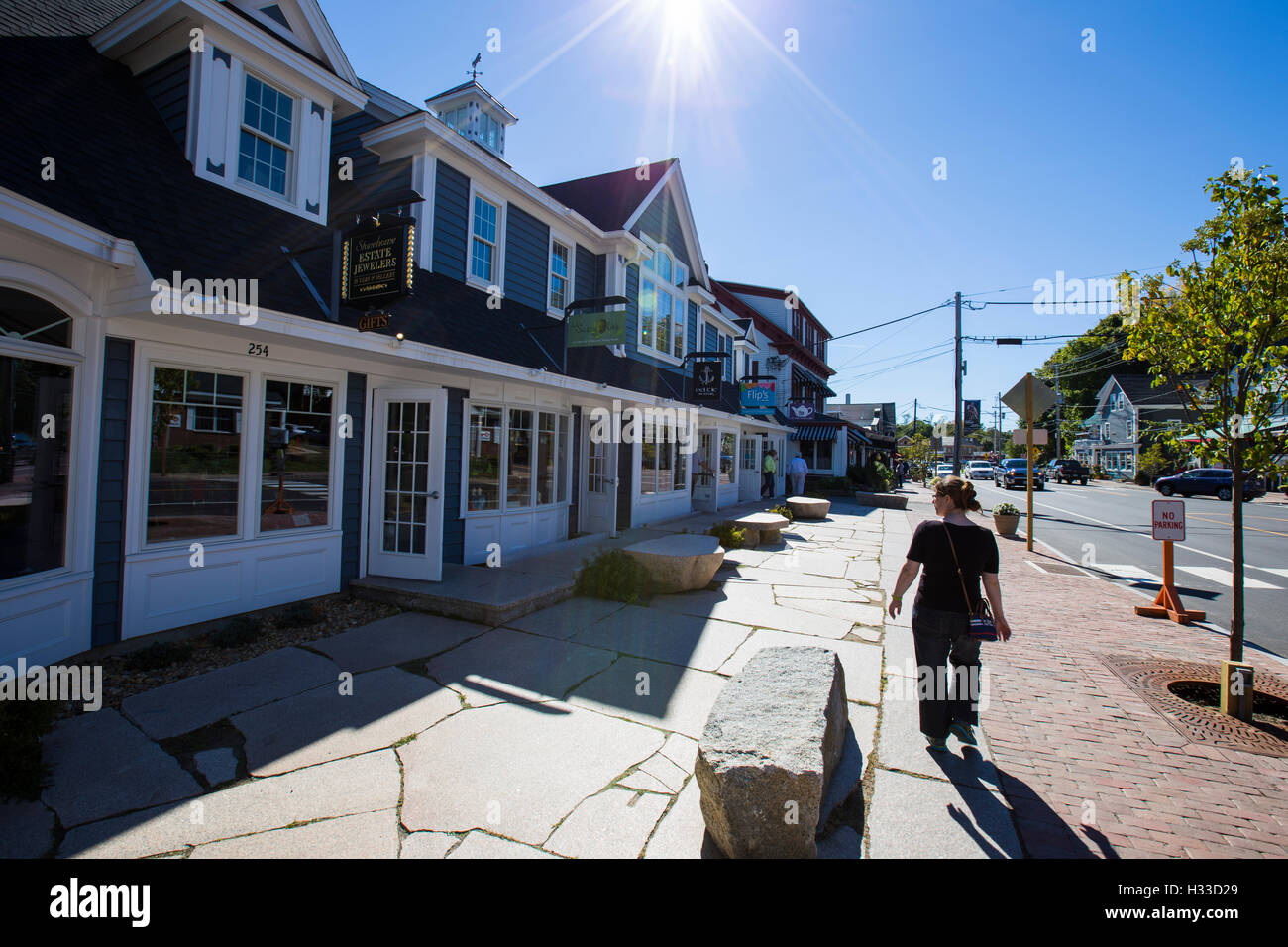 Ogunquit Maine in Maine, USA Stockfoto