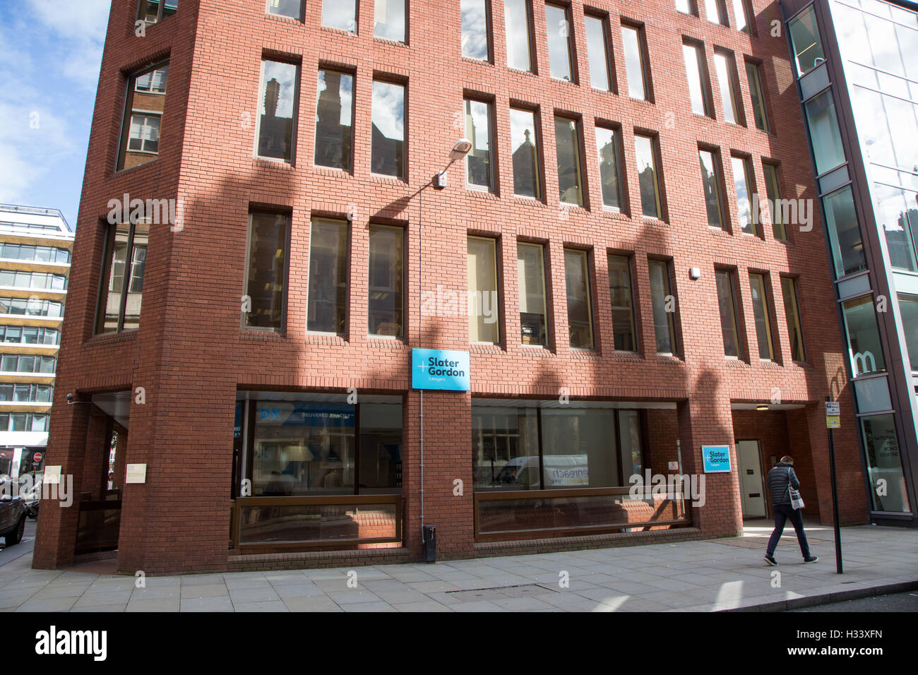 Slater + Gordon Kanzleien in der Chancery Lane, London Stockfotografie