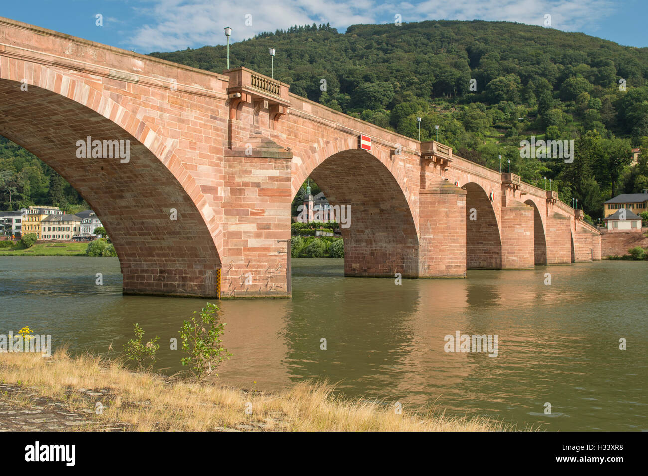 Karl Theodor Brucke, Heidelberg, Baden-Württemberg, Deutschland Stockfoto