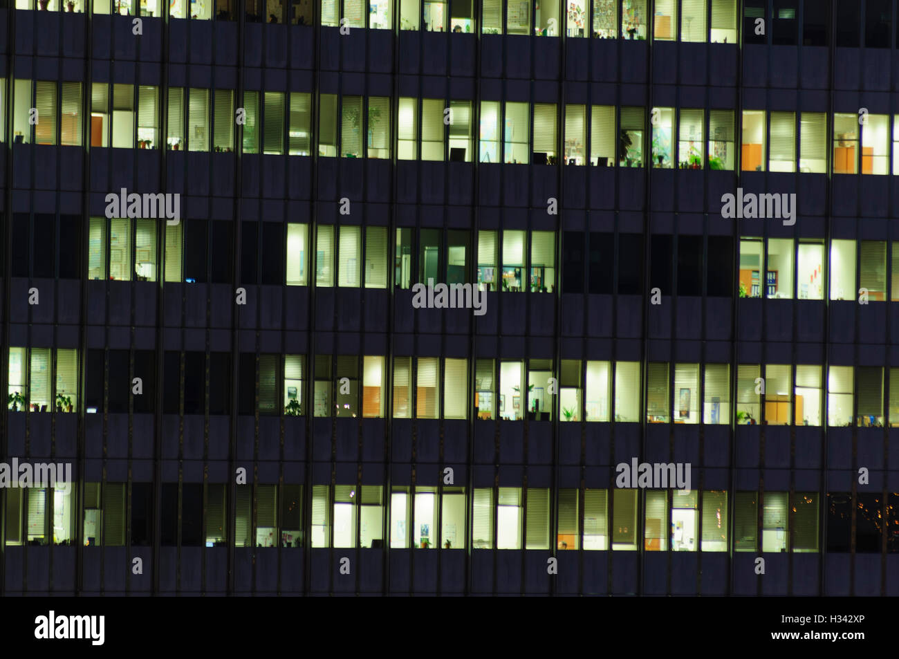 Wien, Wien: Vienna International Centre (UNO City), 22., Wien, Österreich Stockfoto