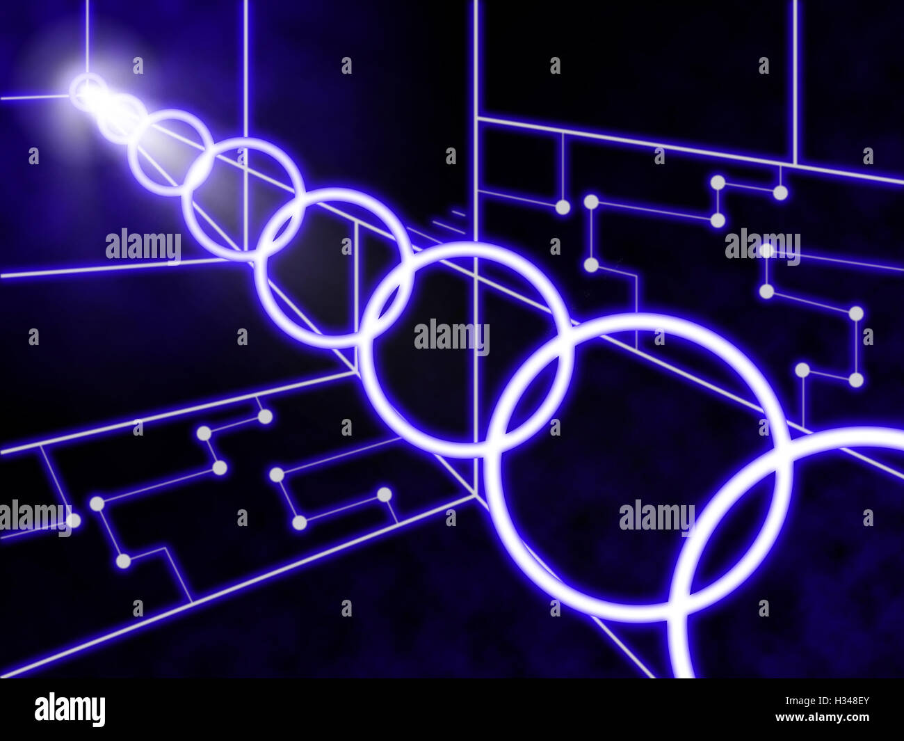 Laser elektrisch -Fotos und -Bildmaterial in hoher Auflösung – Alamy