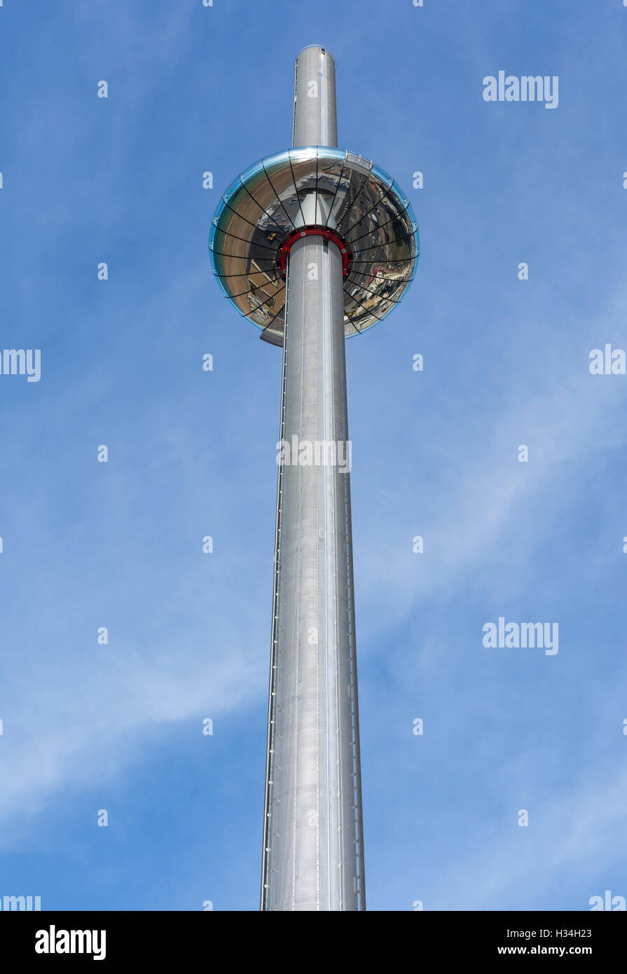 I360. British Airways i360 Aussichtsturm auf der höchsten Position in Brighton, East Sussex, England, UK. I360 Brighton i360. I360 Turm. Stockfoto
