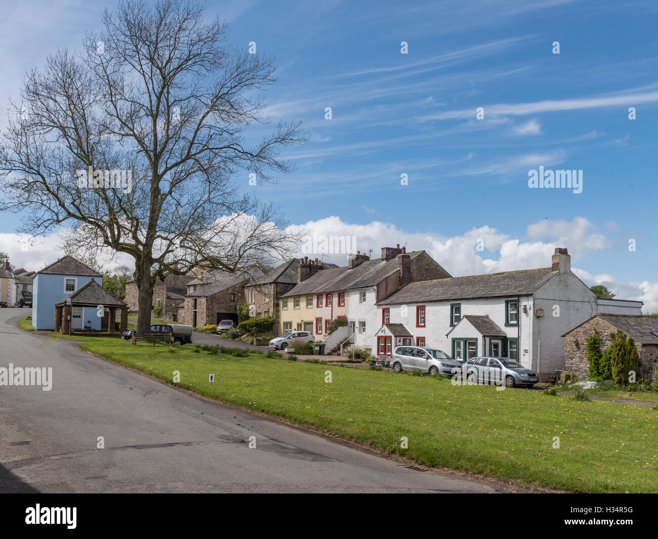 Die Cumbrian Dorf Hesket Newmarket am Rande des Lake District National Park, UK Stockfoto