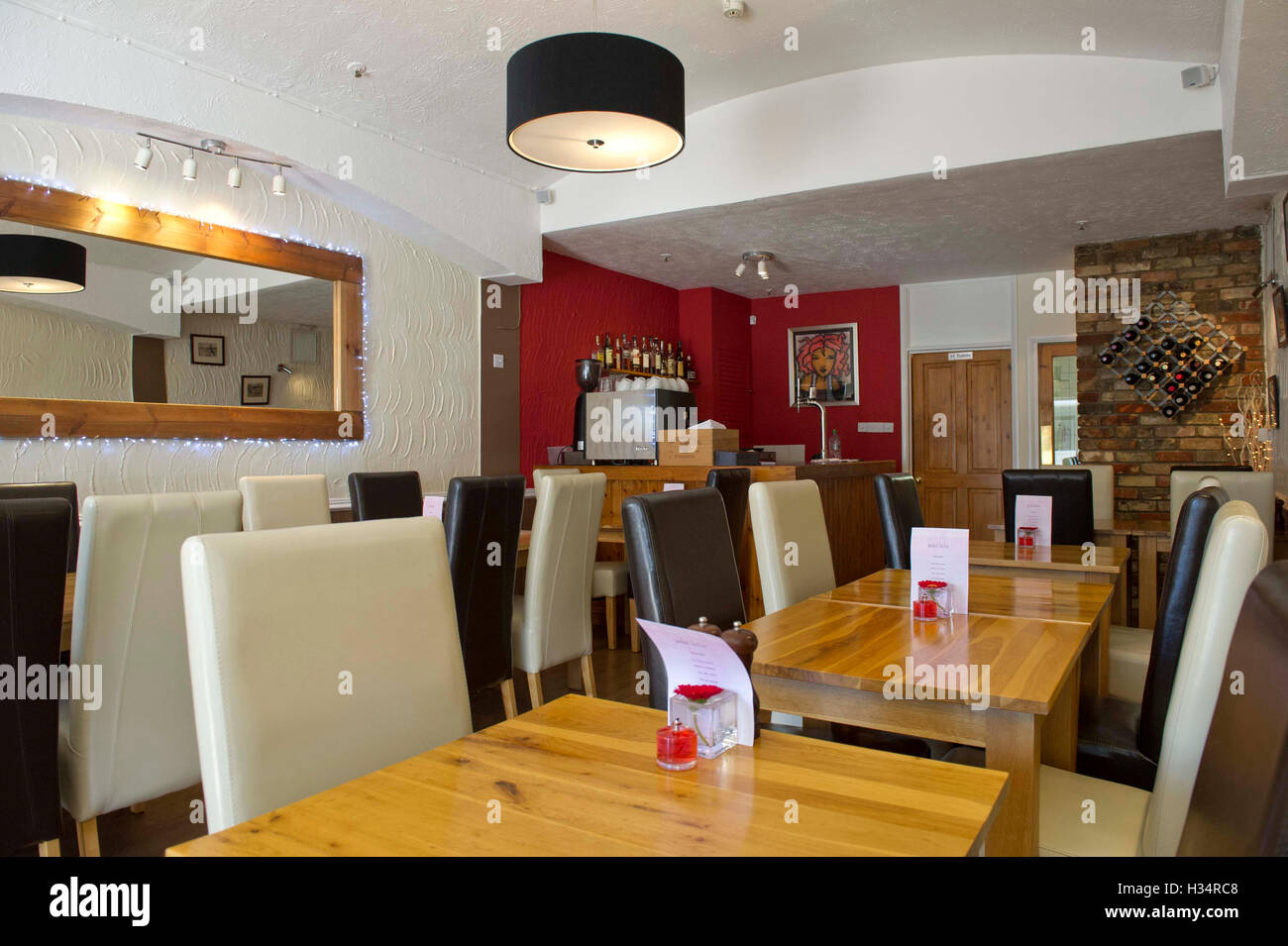 Der Pocket-Bistro, Newmarket, Suffolk, UK Stockfoto