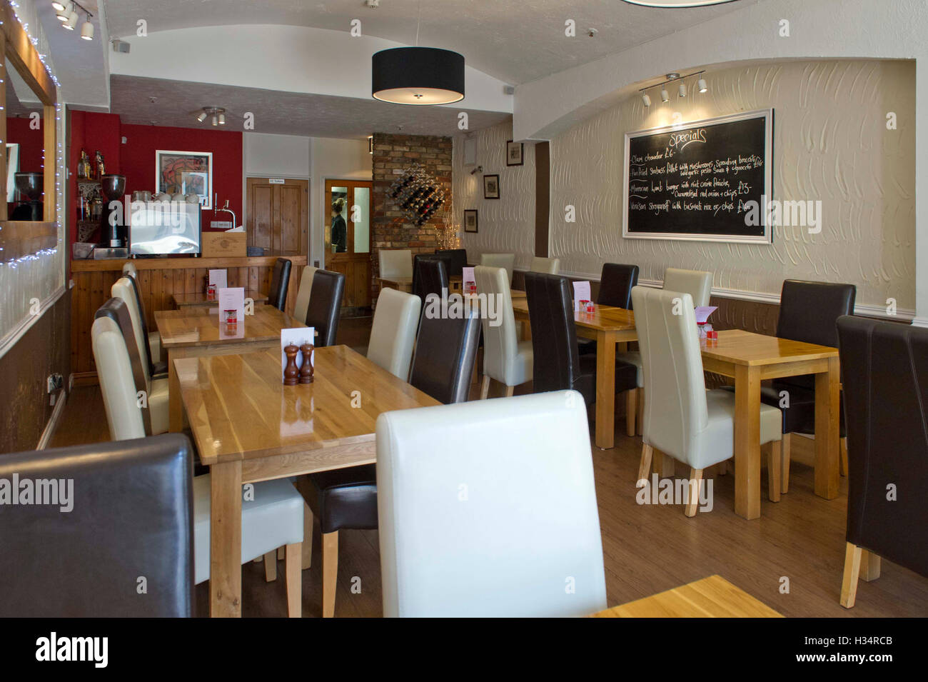 Der Pocket-Bistro, Newmarket, Suffolk, UK Stockfoto
