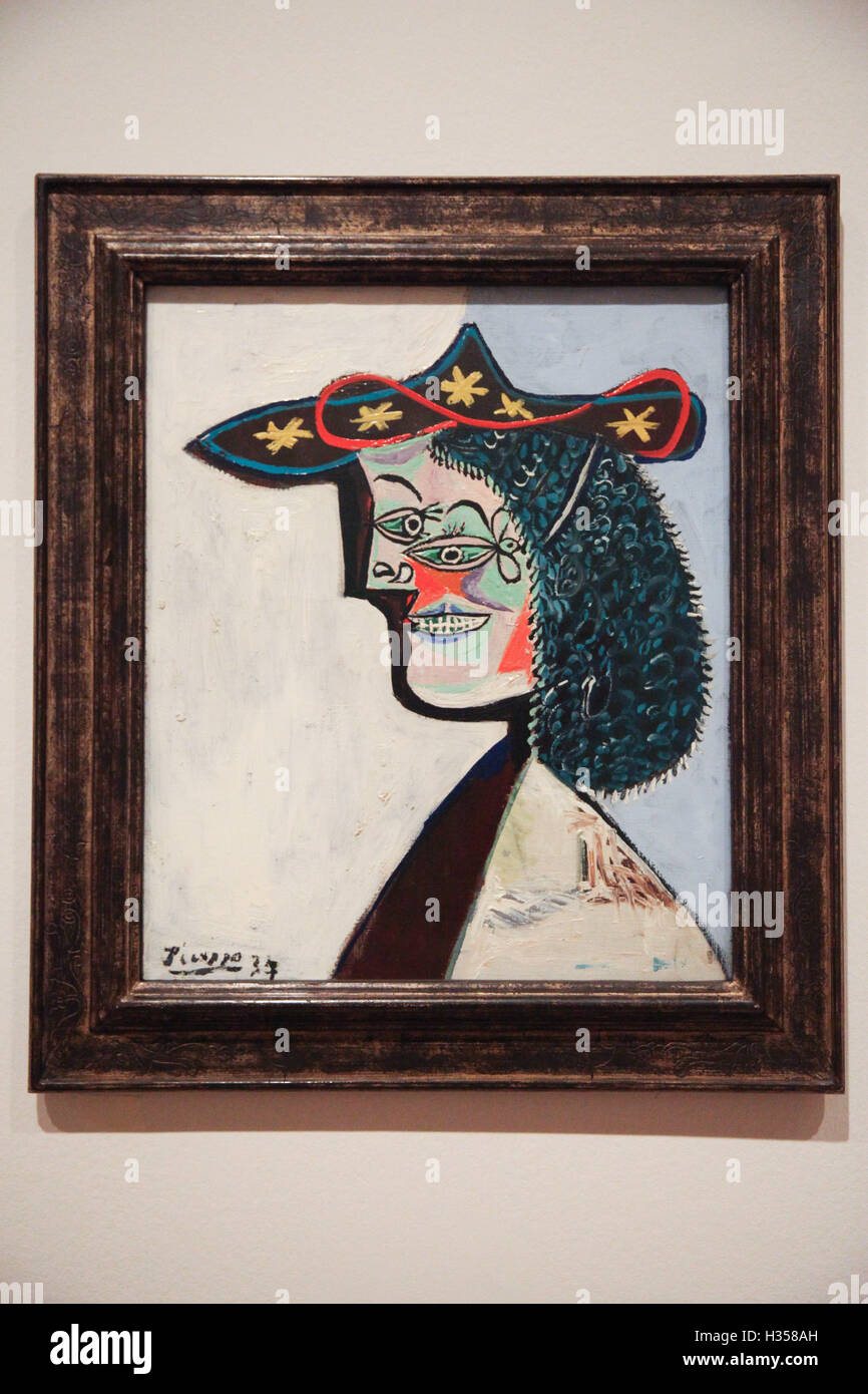 National Portrait Gallery, London, Großbritannien 5. Oktober 2016. Picasso-Porträts in der National Portrait Gallery konzentriert sich auf seine Porträts von Menschen, die er kannte. Bildnachweis: Dinendra Haria/Alamy Live-Nachrichten Stockfoto