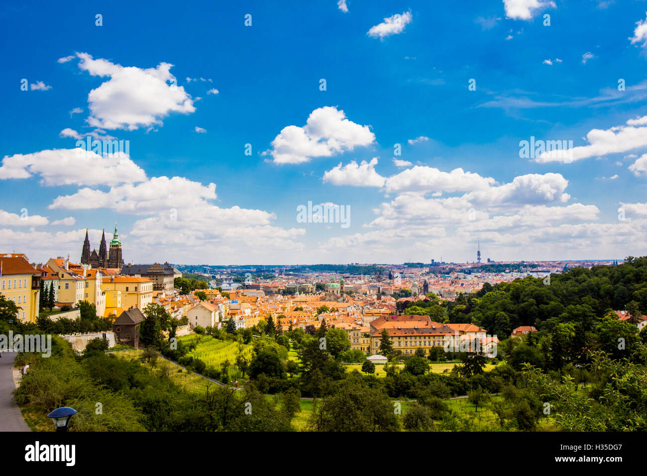 Karlovy Vary, Böhmen, Tschechien Stockfoto