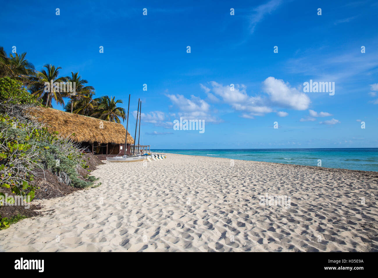 Playa Larga, Cayo Coco, Jardines del Rey, Ciego de Avila Provinz, Kuba, West Indies, Karibik Stockfoto