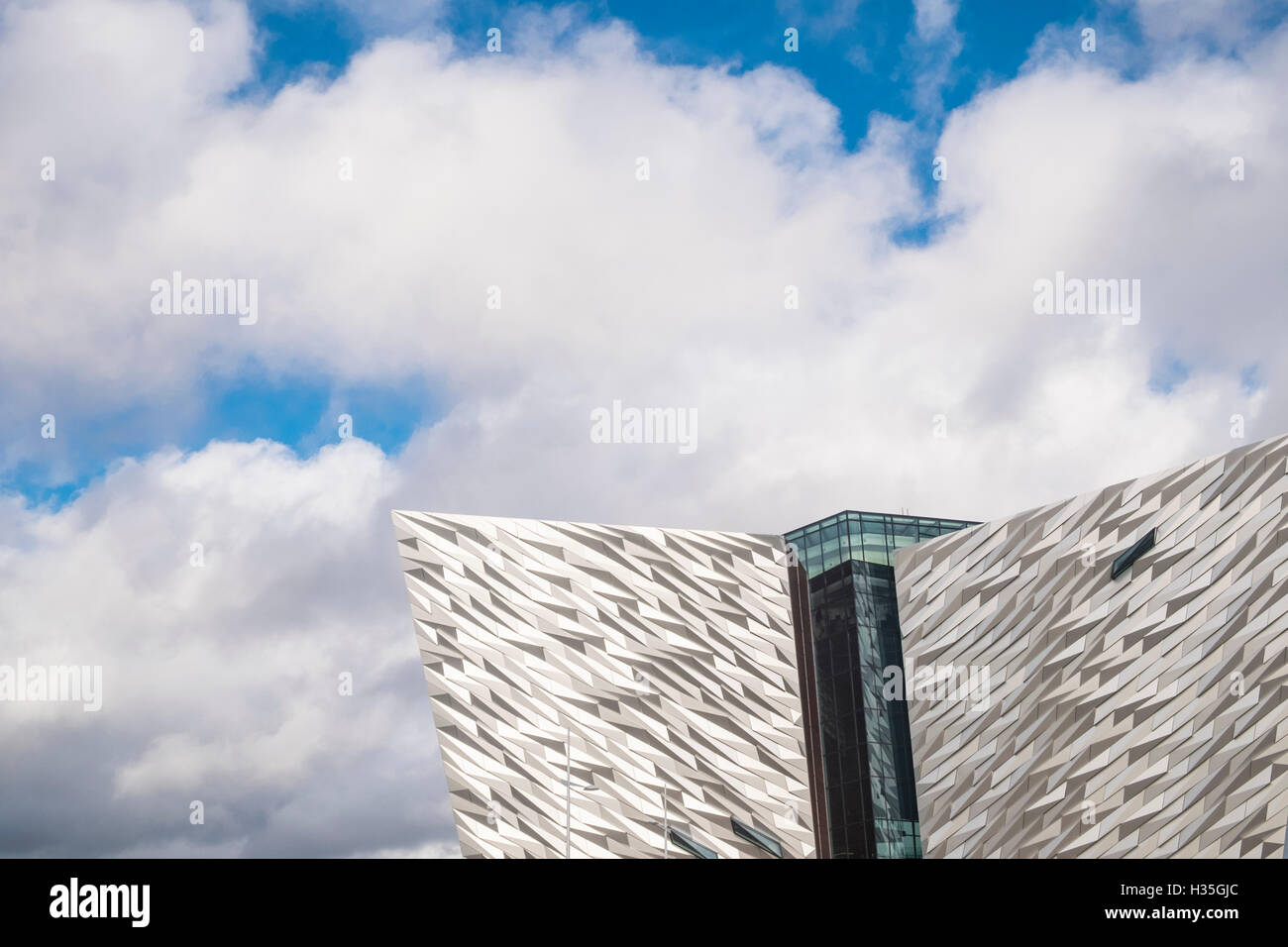 Titanic Belfast Besucherzentrum Stockfoto