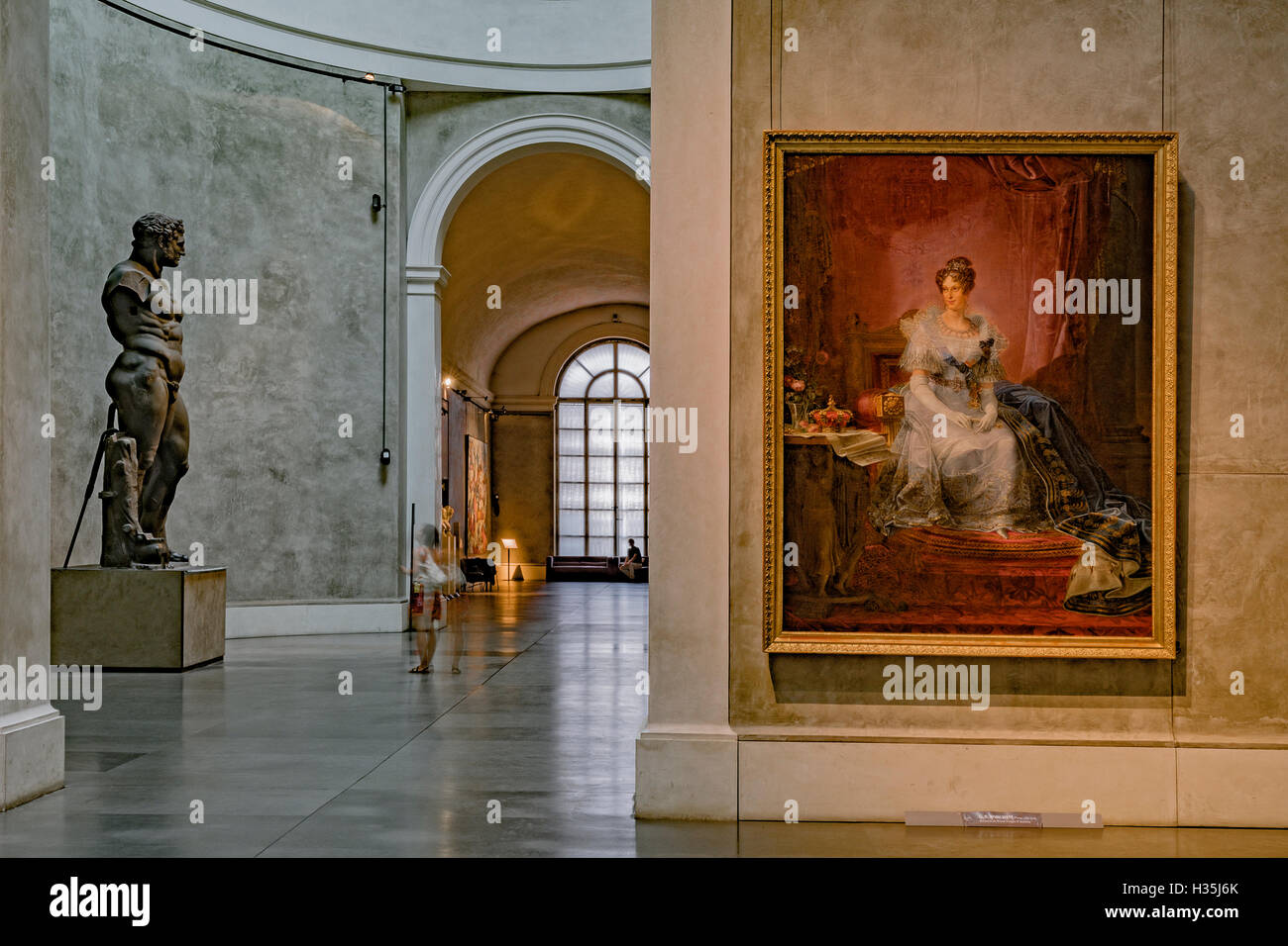 Italien-Emilia-Romagna-Parma-Museum Pole der Pilotta - Nationalgalerie - Herkules-Statue aus dem Zimmer Maria Luigia Stockfoto