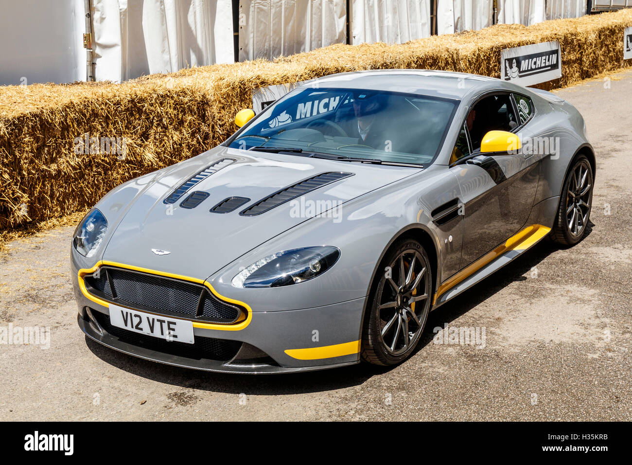 2016 Aston Martin V12 Vantage S auf die 2016 Goodwood Festival of Speed, Sussex, UK Stockfoto