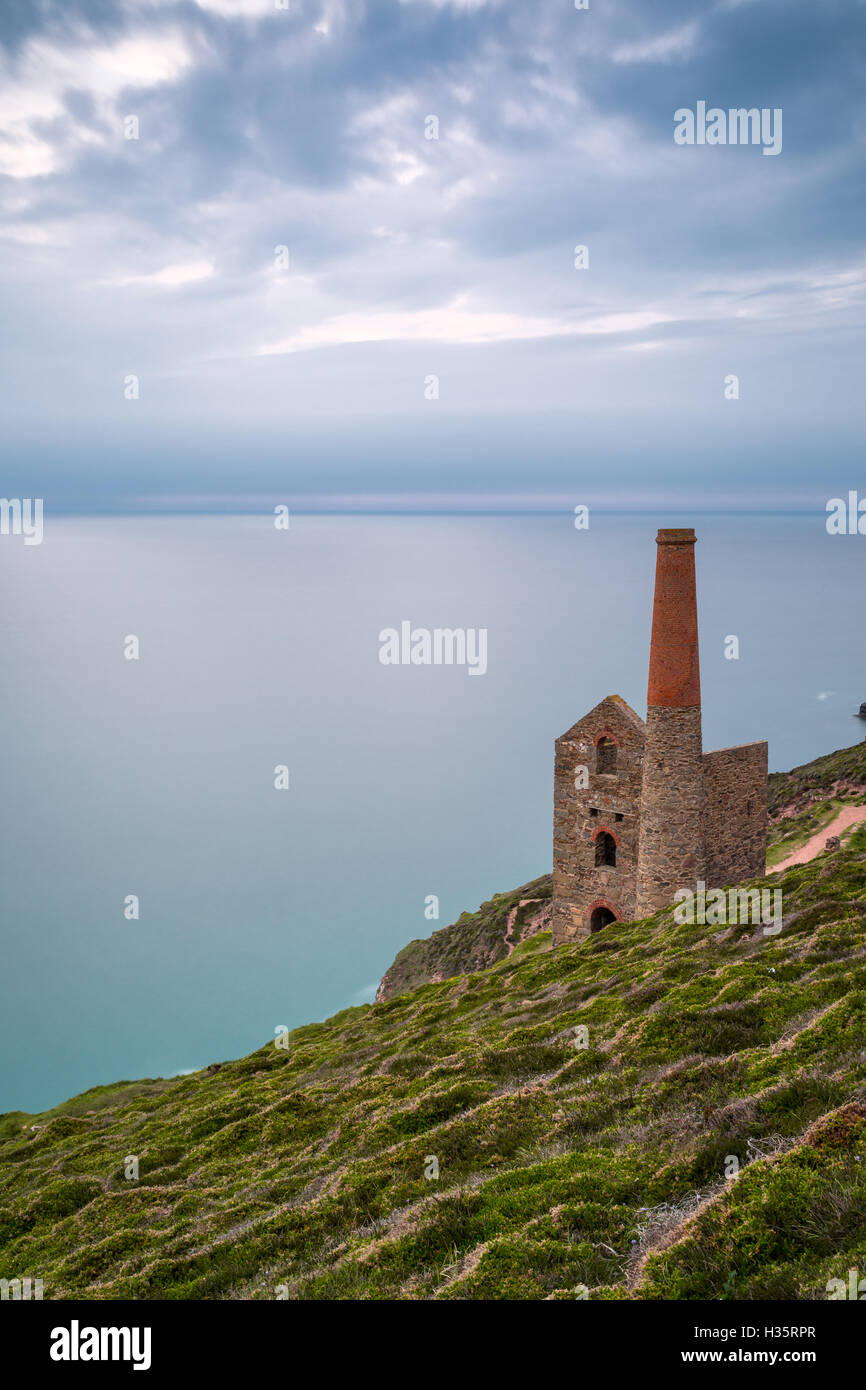 Launisch Wheal Stockfoto