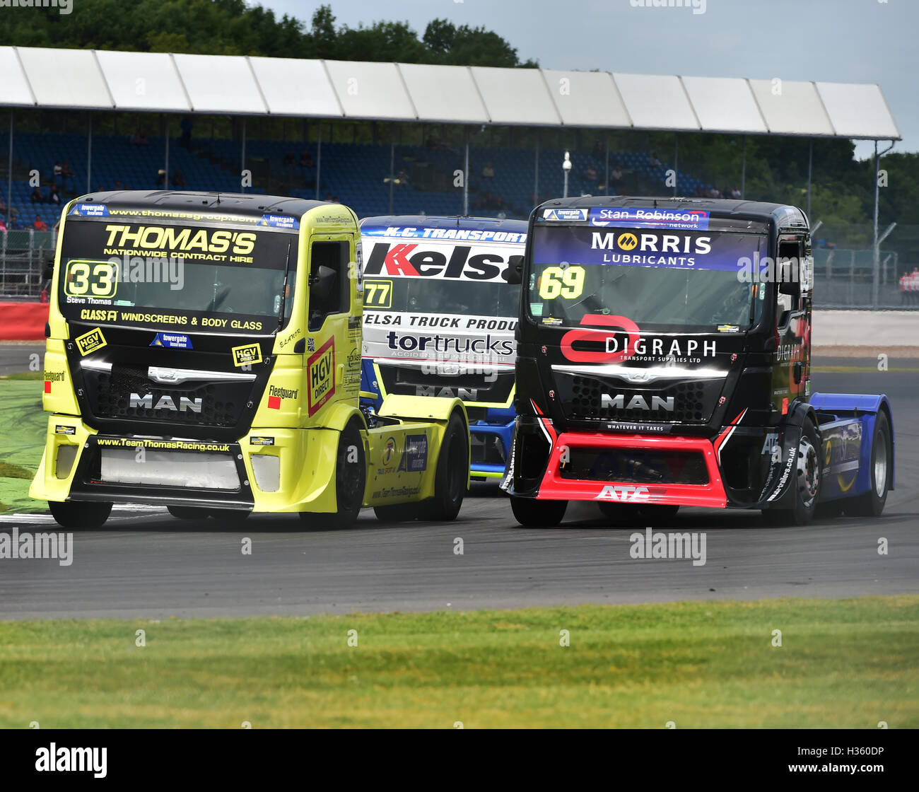 Steven Thomas Racer Steven Thomas, MAN TGX, David Jenkins, MAN TGX, britischen Truck Racing ...