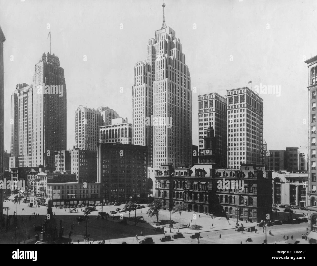 Detroit, 1933 Stockfoto