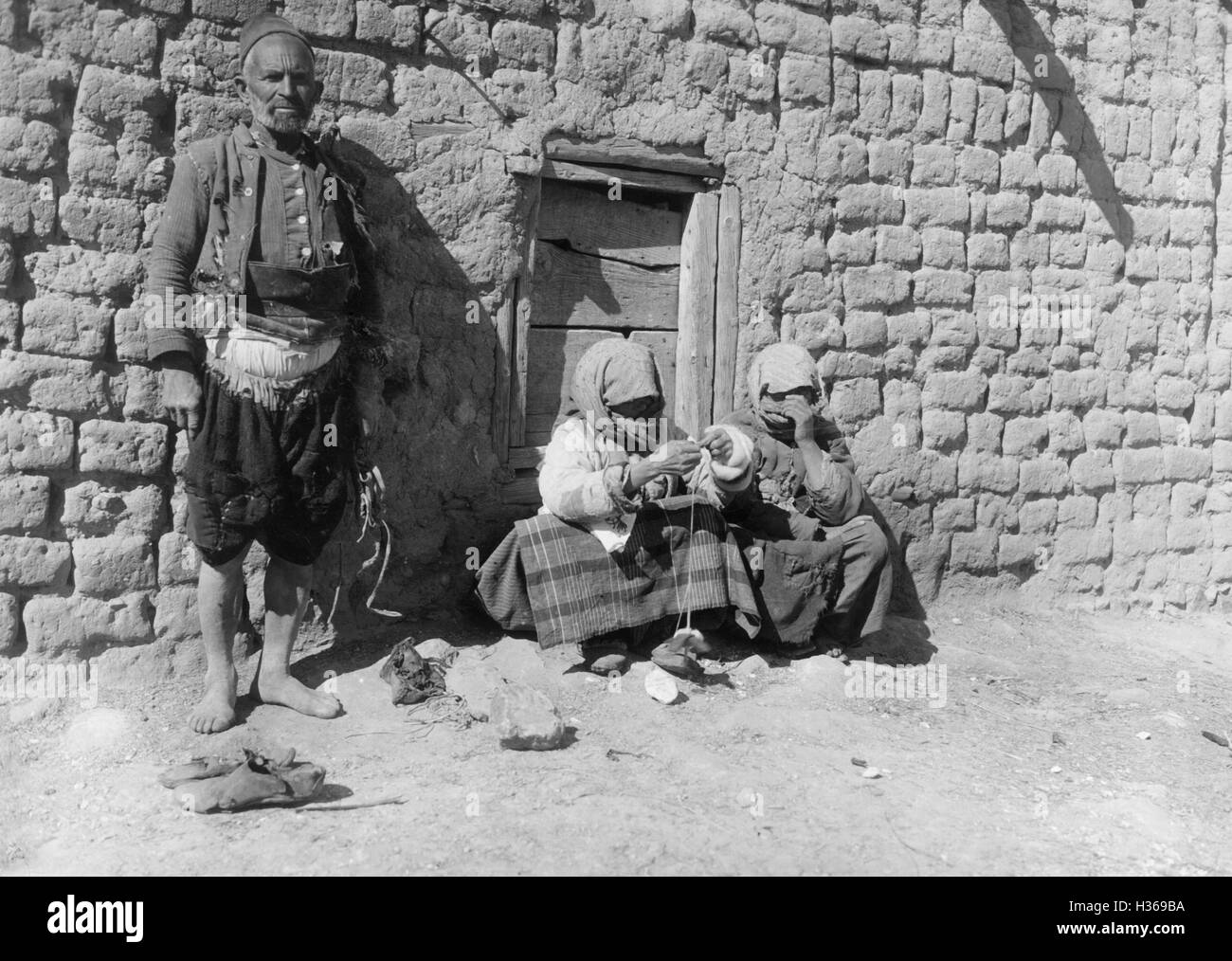 Türken in Dinar, 1929 Stockfoto