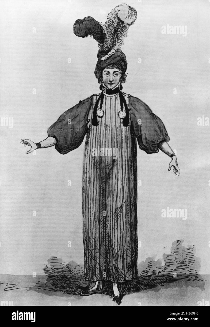 Reform-Kostüm, 1795 Stockfoto