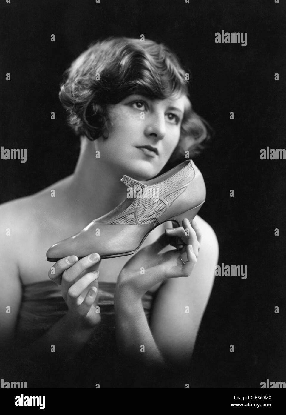 Schuhe, 1927 Stockfoto