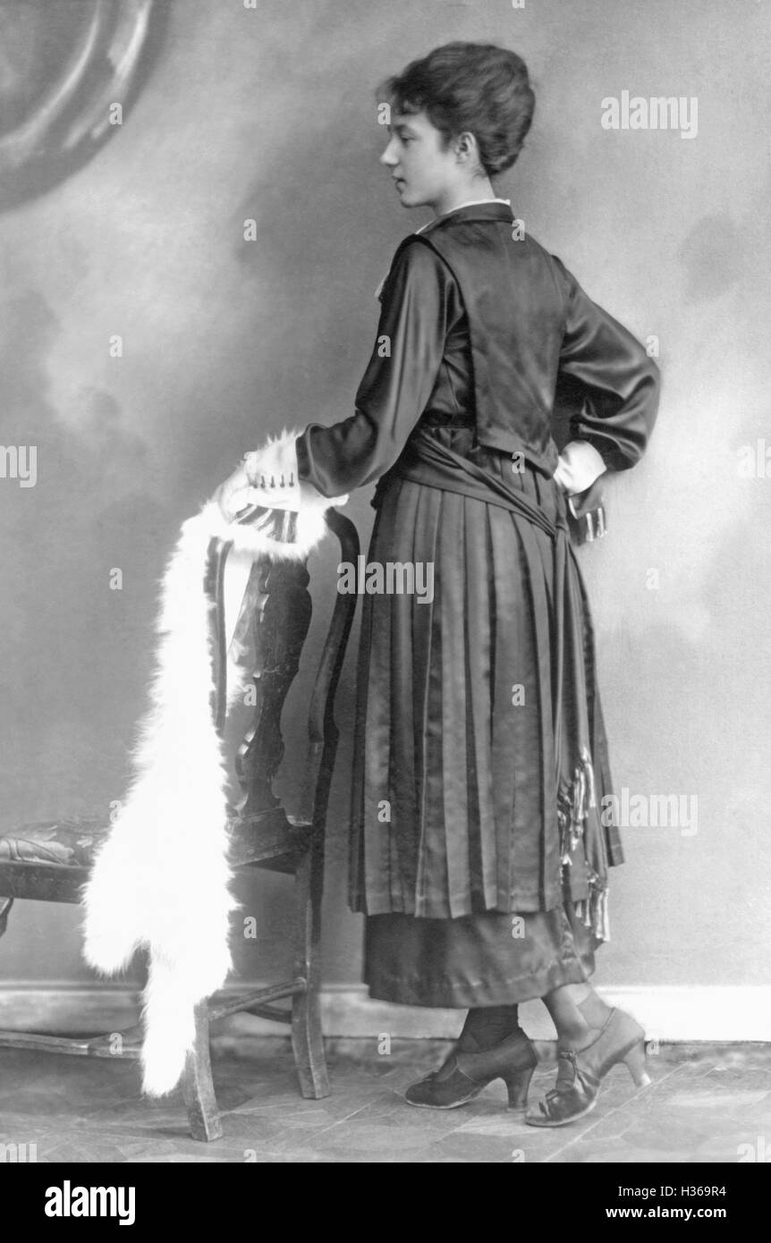 Damenmode, 1919 Stockfoto