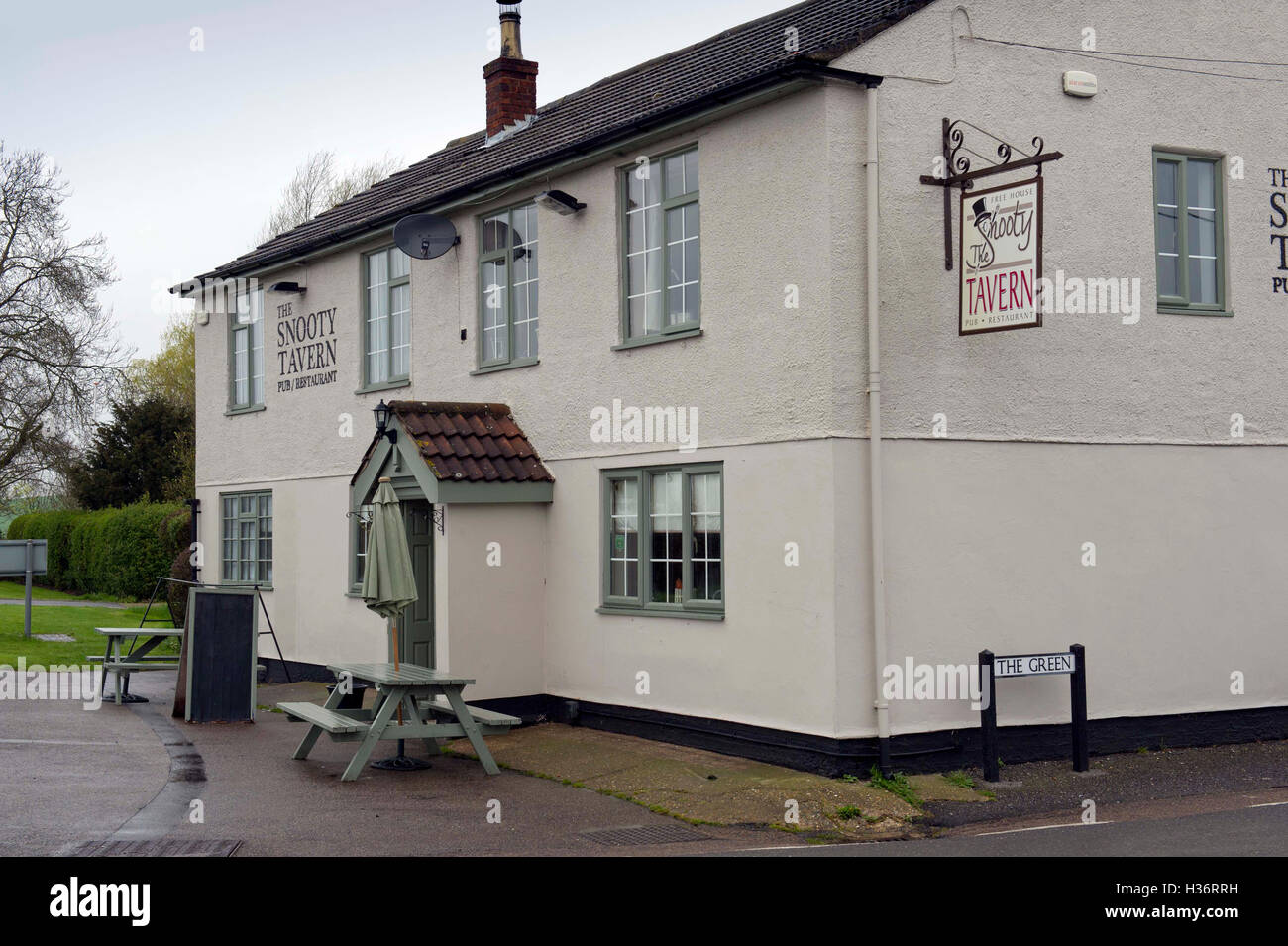 Die hochnäsigen Taverne, St.Neots, Cambridgeshire, Großbritannien Stockfoto