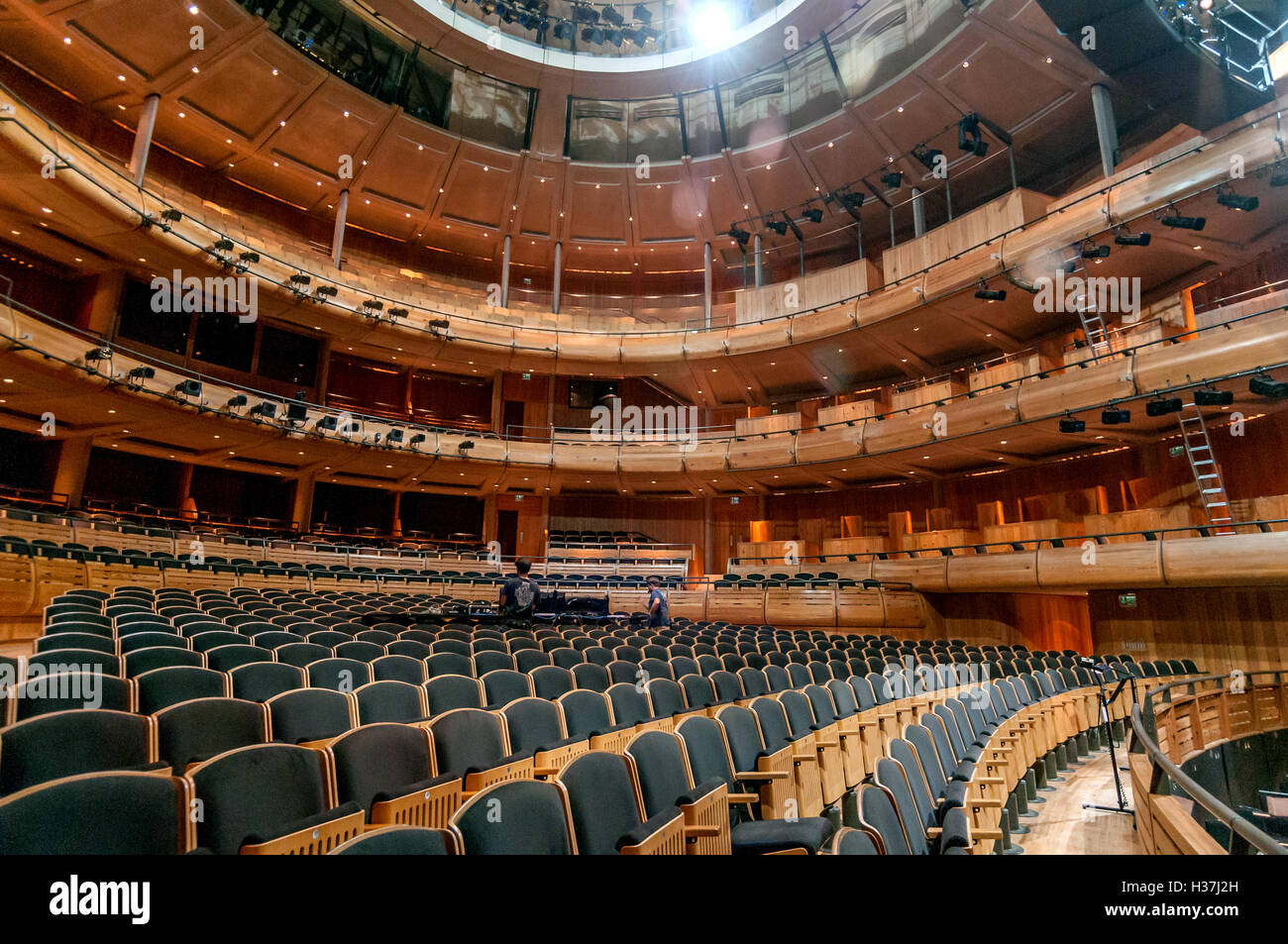 In der Aula beim Glyndebourne Festival Opera Stockfoto