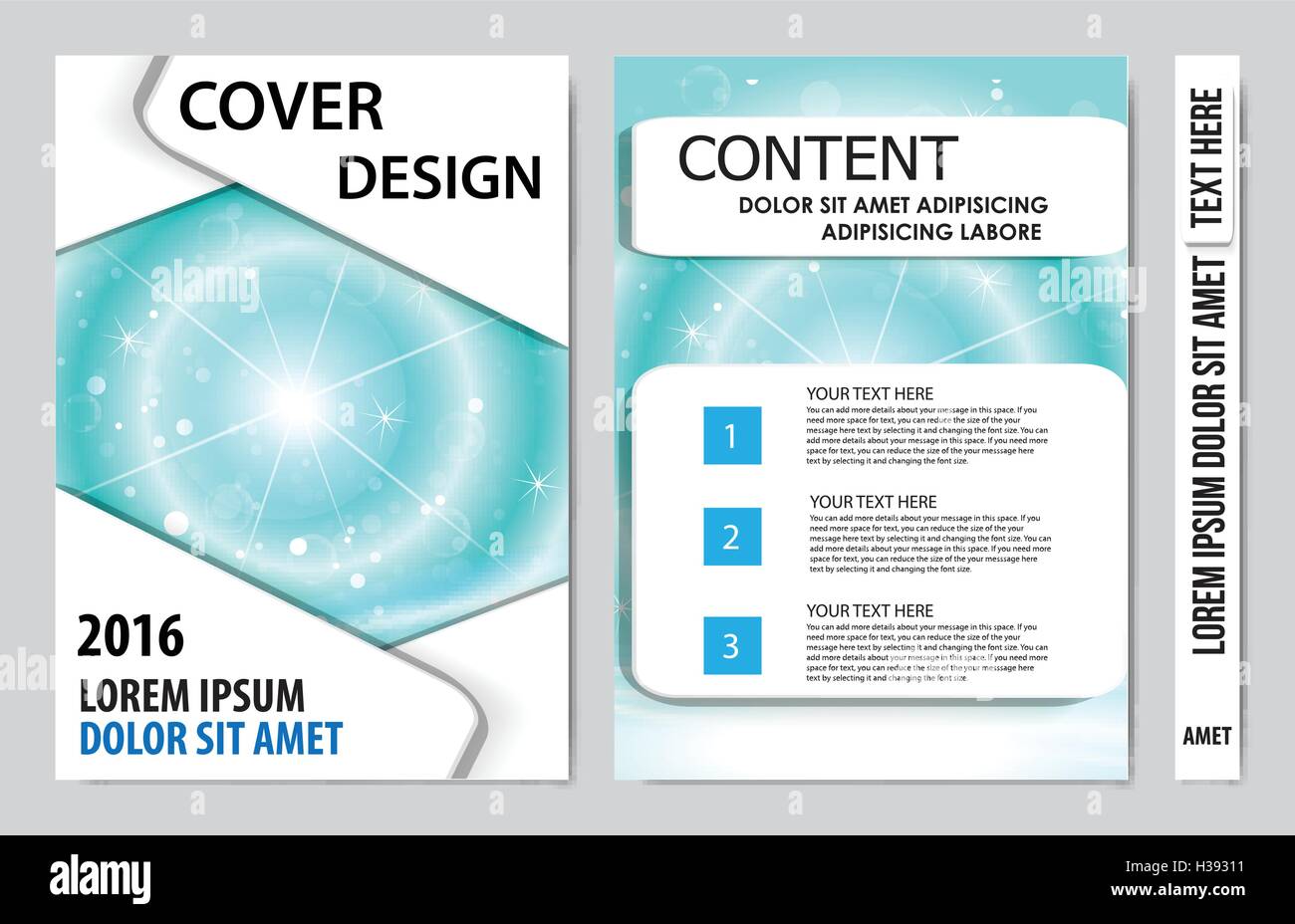 Buch Prasentation Layout Design Vorlage Hintergrund Zu Decken Stock Vektorgrafik Alamy