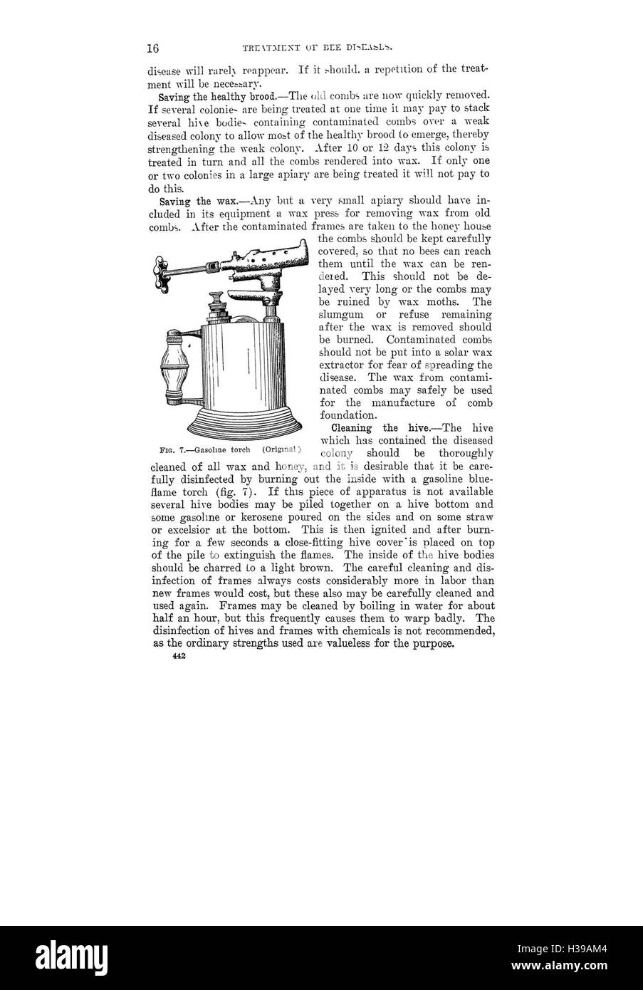 Dieser Titel konzentriert sich auf verschiedene Bienenkrankheiten und deren Behandlungsmethoden. Es umfasst vorbeugende Maßnahmen, Symptome und Behandlungen für häufige Bienenkrankheiten, um die Gesundheit der Kolonie zu erhalten. Stockfoto
