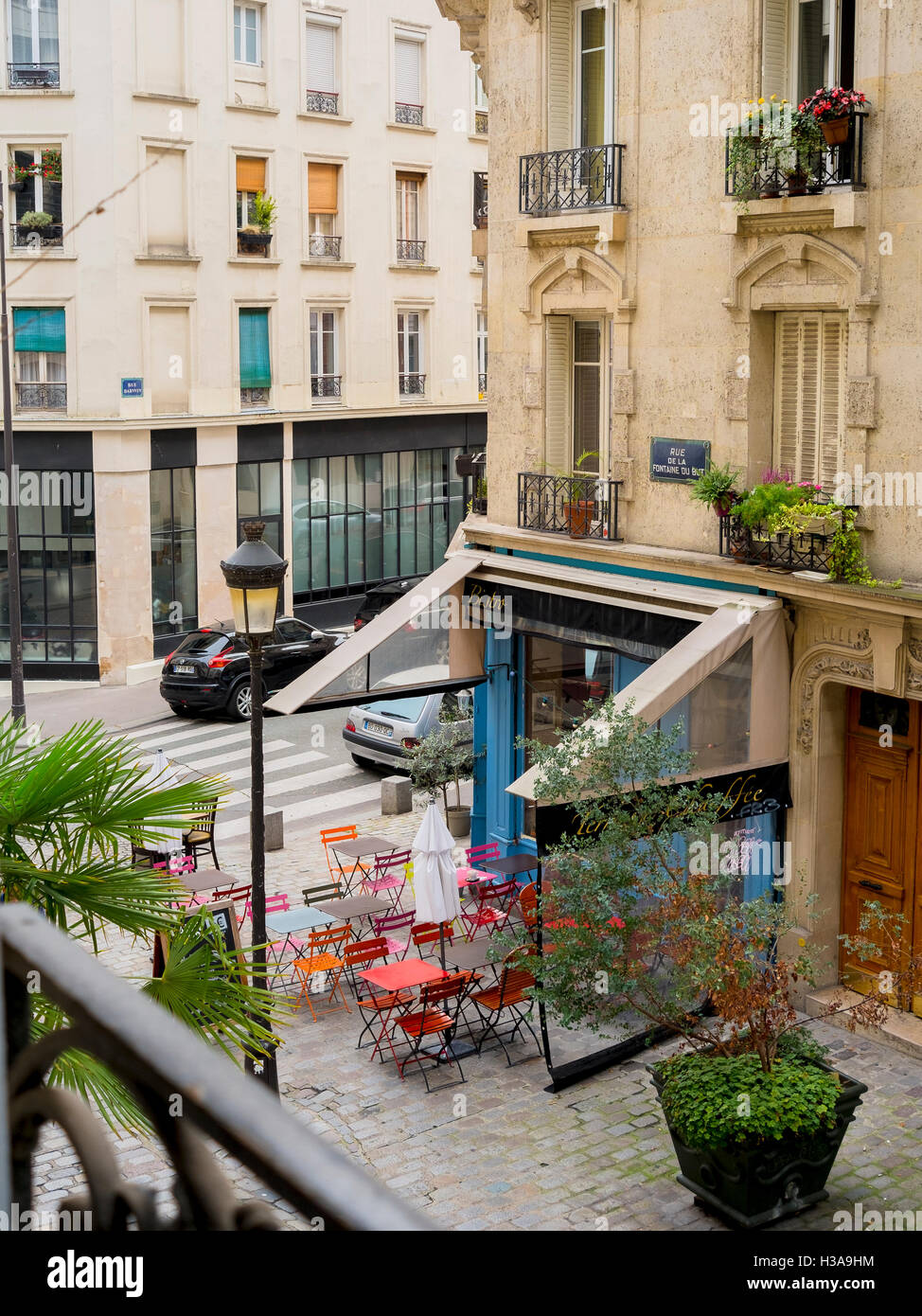 Paris restaurant Stockfoto