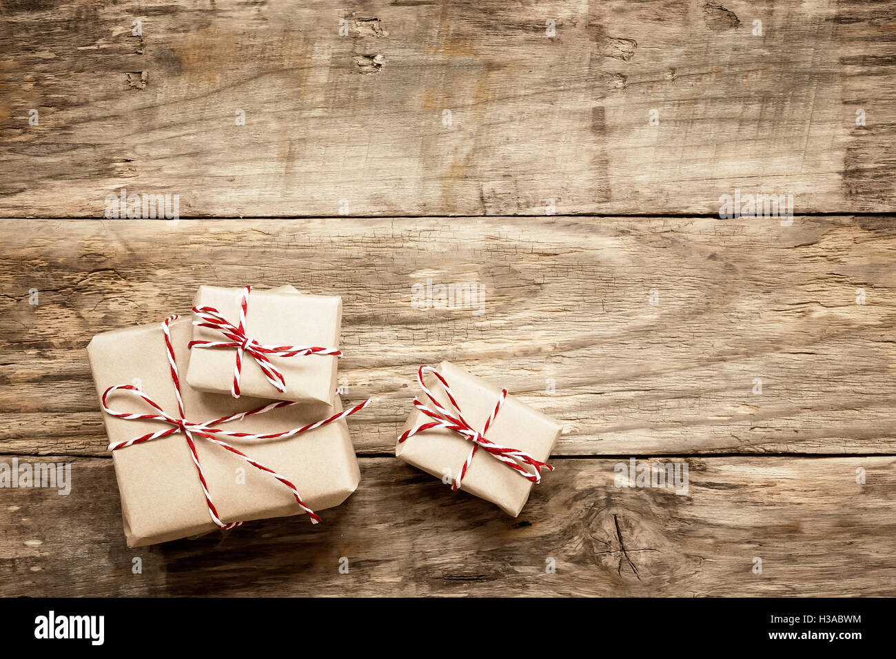 Weihnachtsgeschenke Stockfoto