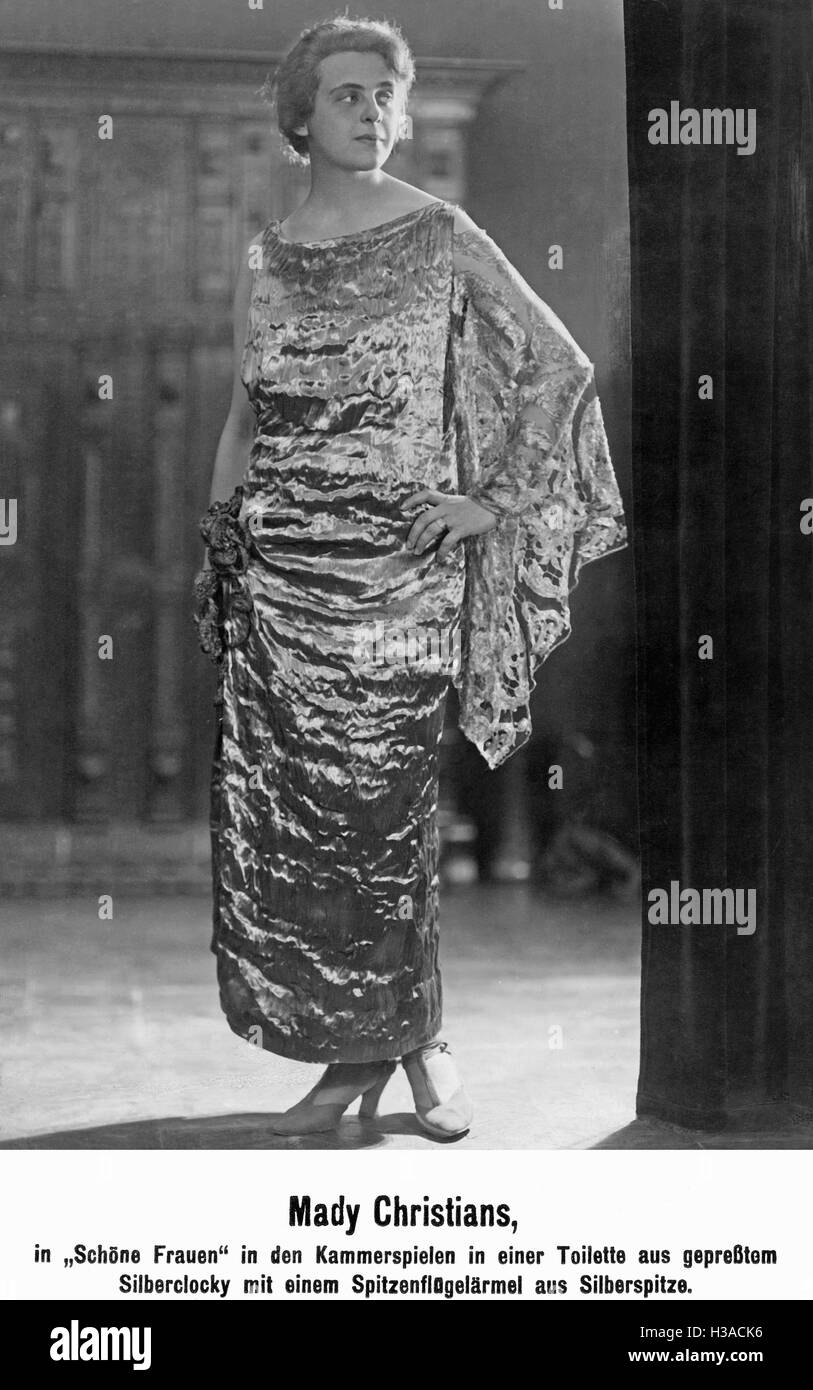 "Mady Christen in '' Schoene Frauen'', 1923" Stockfoto