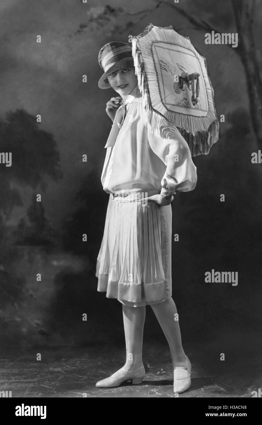 Damenmode, 1927 Stockfoto