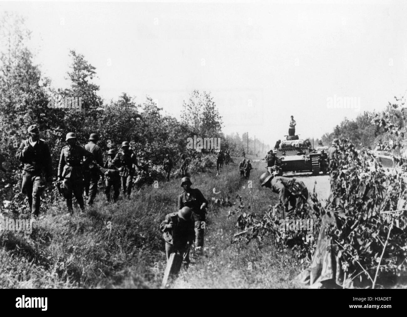 Deutsche Truppen an der Ostfront, 1941 Stockfoto