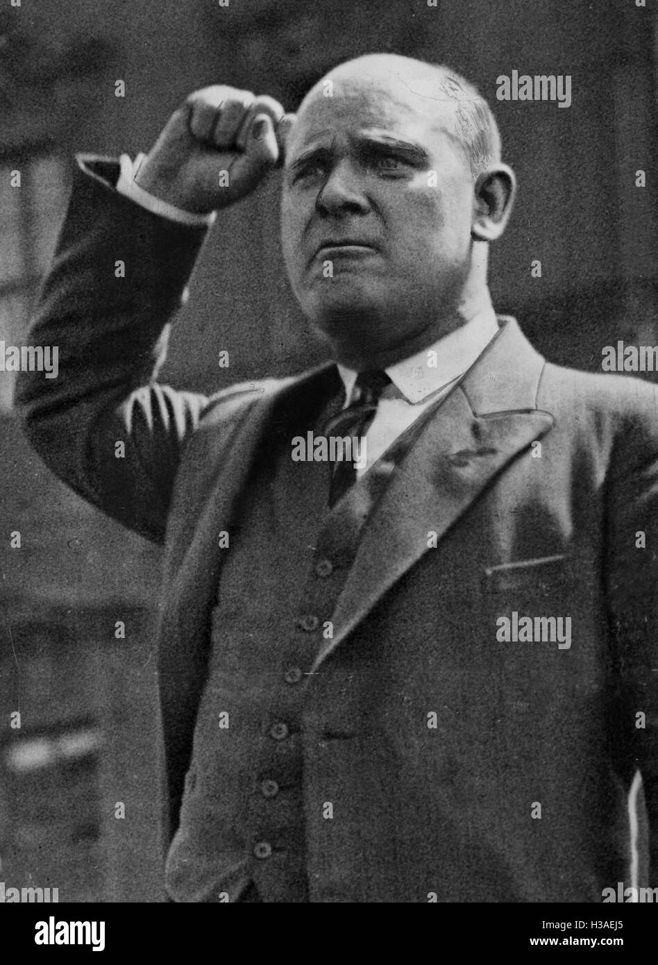 Ernst Thaelmann, 1932 Stockfoto