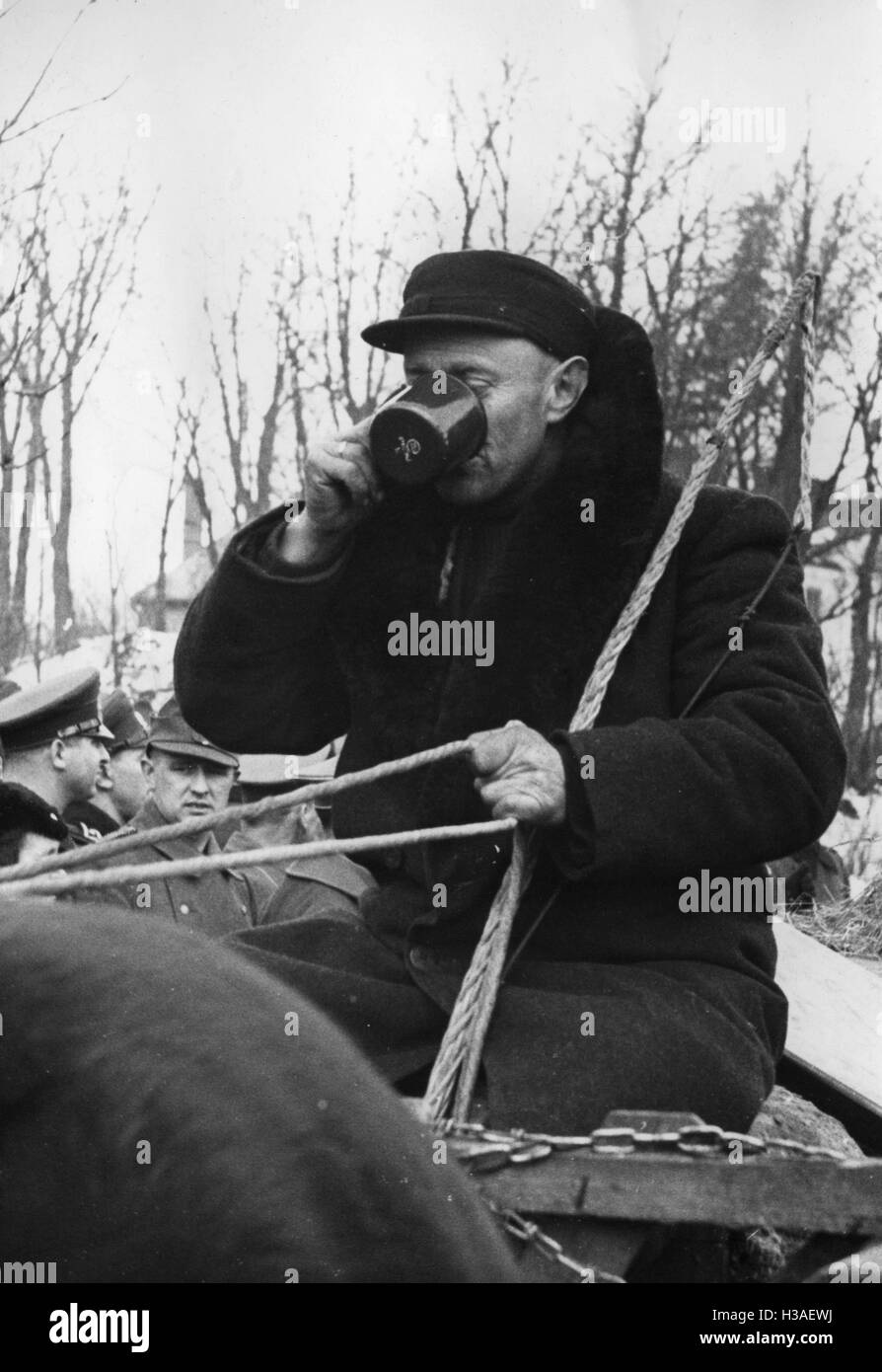 Litauen-deutsche in Eydtkau (Ostpreußen), 1941 Stockfoto