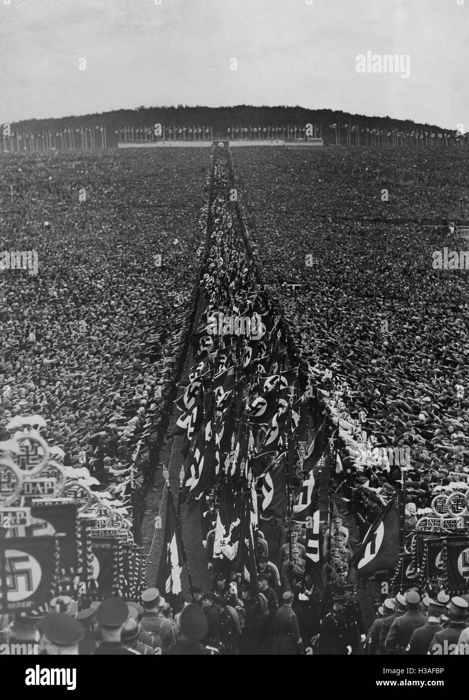 Erntedankfest (Erntedankfest) bei Bueckeberg, 1933-1937 Stockfoto