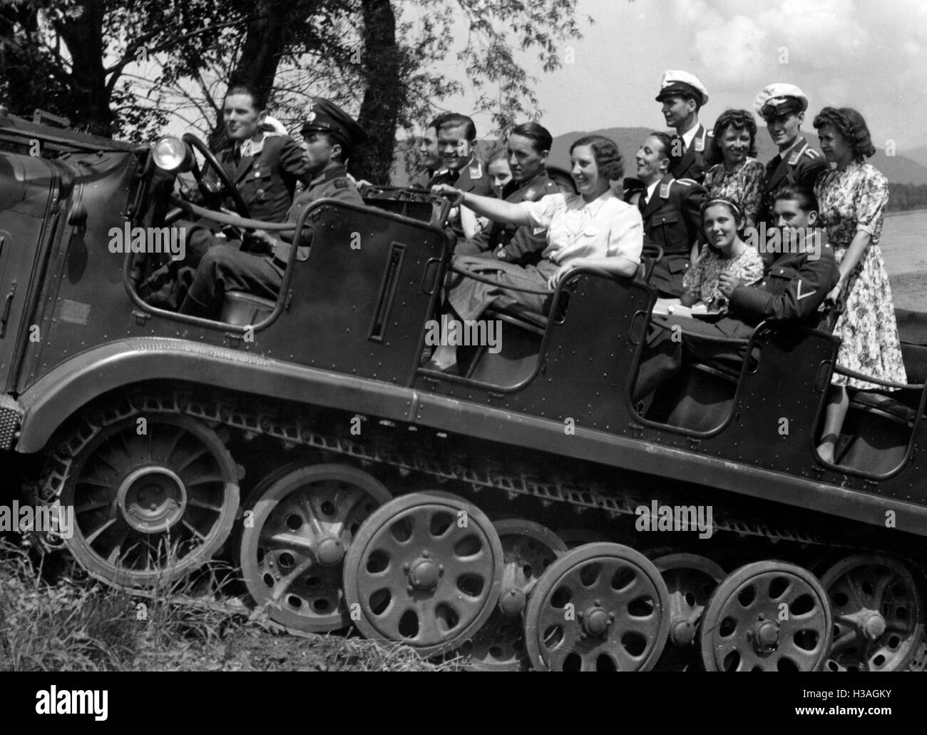 Reise der Air Force Command 4, 1939 Stockfoto