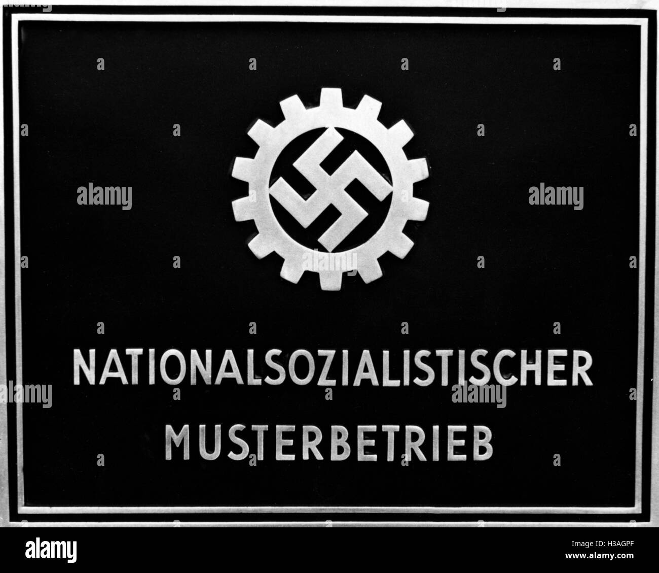 "DAF-Award zum"nationalen sozialistischen Modellpflanzen ''" Stockfoto