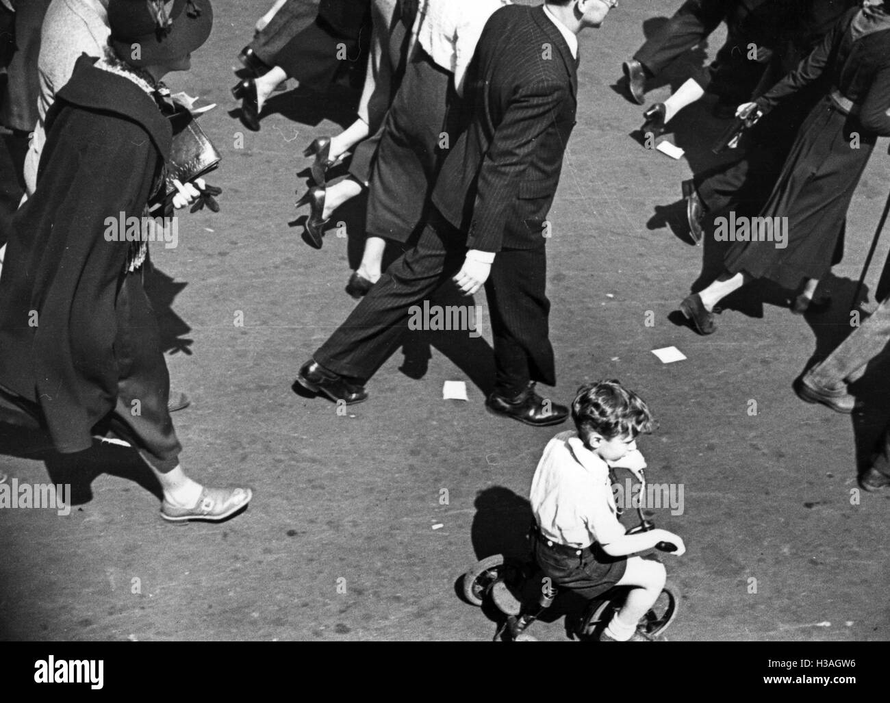 1. Mai - Demonstration in New York, 1937 Stockfoto