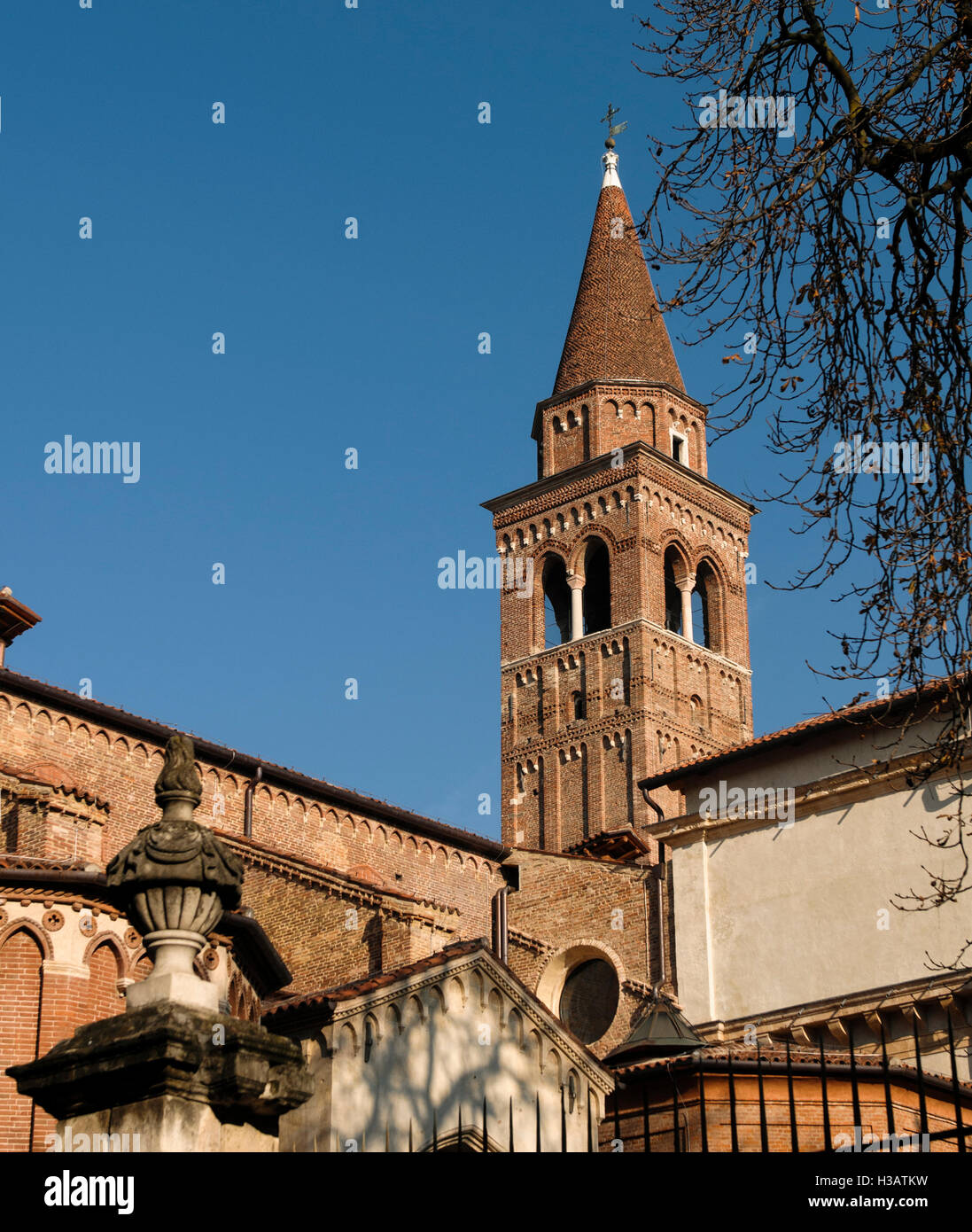 Details der historischen Palast in Vicenza Stockfoto