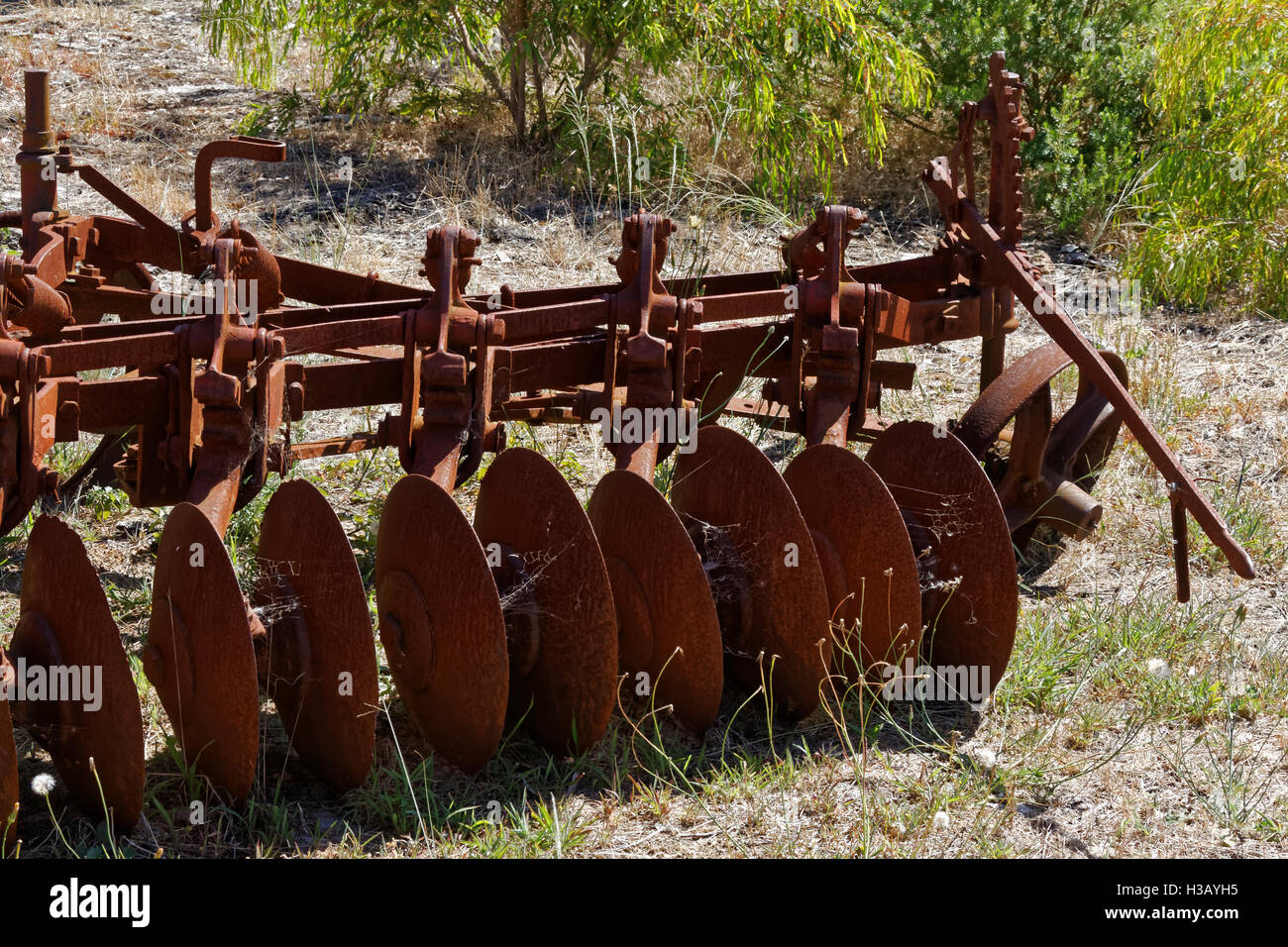 Old Farm Tools Stockfotos und bilder Kaufen Alamy
