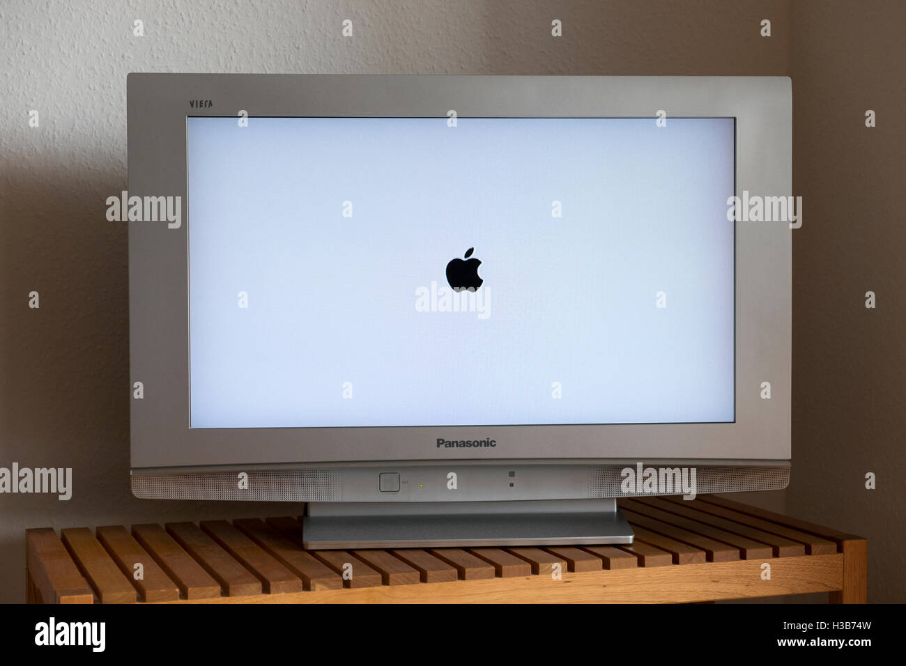 Apple TV-Spot Stockfoto