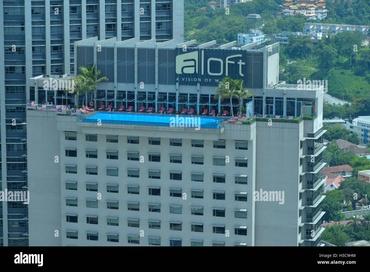 The Aloft Hotel at KL Sentral, Kuala Lumpur MYS Stockfoto